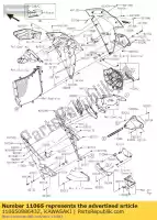 11065088643Z, Kawasaki, tampa, cobertura, lh, m.c.black zx1000 kawasaki h2 1000 2015, Novo