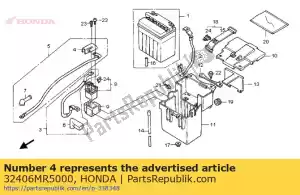 honda 32406MR5000 cobrir a, terminal magnético de partida - Lado inferior