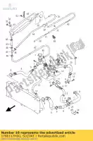 1786117H00, Suzuki, connecteur, cyl w suzuki gsf gsx 650 2007 2008 2009 2010 2011 2012, Nouveau