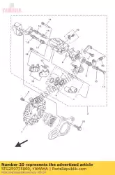 Aquí puede pedir primavera, regreso de Yamaha , con el número de pieza 5TG259775000: