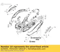 620095, Piaggio Group, Talerz do piwa piaggio beverly 125 200 250 300 400 500 2002 2003 2004 2005 2006 2007 2008 2009 2010, Nowy