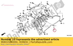 Ici, vous pouvez commander le bouchon, changement de renfort auprès de Honda , avec le numéro de pièce 90801SB0000: