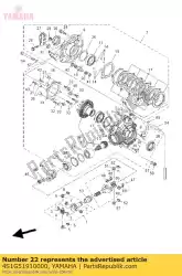 Qui puoi ordinare sconosciuto da Yamaha , con numero parte 4S1G51910000: