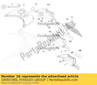 5A000388, Piaggio Group, placa ape aprilia derbi gilera piaggio vespa  beverly boulevard bv ciao cougar dna eaglet et fly free granturismo gt gts gts super gtv ice lbmc25e0, lbmc25e1 lbmc50100, lbmc50101 lbmc50200, lbmc50201 lbmstx10 lbmstx20 liberty lx lxv medley metca4100 metca4101 m, Novo