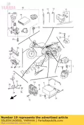 Aqui você pode pedir o conjunto da unidade de controle do motor em Yamaha , com o número da peça 5SL8591A0000: