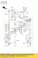 440221348, Kawasaki, fourche-cylindre kx125-m1 kawasaki kx 125 2003, Nouveau