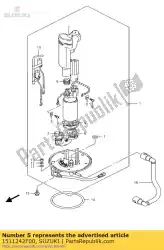 Here you can order the holder,fuel pum from Suzuki, with part number 1511242F00: