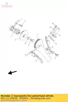 4UL1111F0000, Yamaha, piatto yamaha  tt r 125 2000 2001 2002 2003 2004 2017 2018 2019 2020, Nuovo