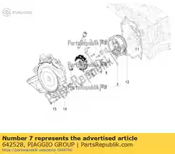 Here you can order the housing sheet cavi from Piaggio Group, with part number 642528: