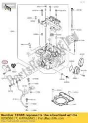 passend van Kawasaki, met onderdeel nummer 920050107, bestel je hier online: