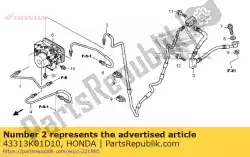 Aqui você pode pedir o nenhuma descrição disponível no momento em Honda , com o número da peça 43313K01D10: