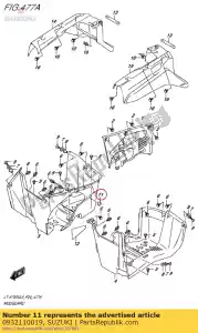 suzuki 0932110019 cuscino - Il fondo