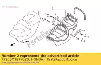 77200MT8770ZB, Honda, sedile comp. * tipo4 * honda gl goldwing se gold wing interstate i aspencade a gl1500se 1500 , Nuovo