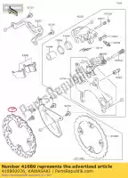 410800076, Kawasaki, disque, rr kawasaki kx  m klx r f kx125 kx250 kx250f kx450f klx450r klx450 125 450 250 , Nouveau