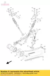 Ici, vous pouvez commander le bras, culbuteur auprès de Yamaha , avec le numéro de pièce 1P3E21610000: