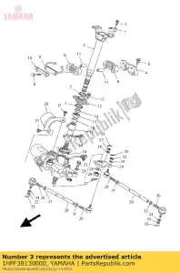 yamaha 1HPF38130000 kolumna kierownicy 2 - Dół