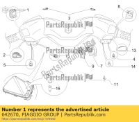 642670, Aprilia, selettore fari, Nuovo