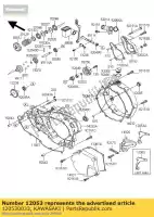 120530033, Kawasaki, catena guida, per 14t kx250-r1 kawasaki kx 250 2005 2006 2007, Nuovo