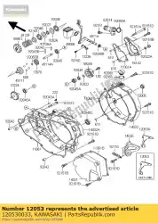 Aquí puede pedir cadena de guía, para 14t kx250-r1 de Kawasaki , con el número de pieza 120530033: