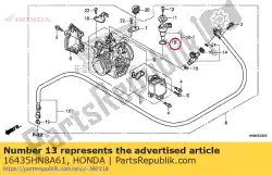 Here you can order the oring, 17. 8x1. 9 from Honda, with part number 16435HN8A61:
