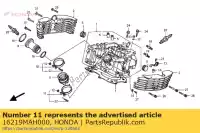 16219MAH000, Honda, Band b, isolator honda vt 1100 1995 1996 1997 1998 1999 2000, Nieuw