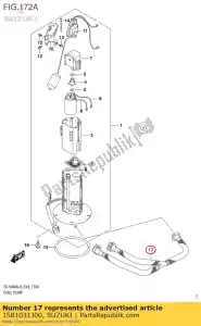 suzuki 1581031J00 komp. w??a, paliwo - Dół