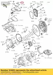 Ici, vous pouvez commander le raccord zx1400a6f auprès de Kawasaki , avec le numéro de pièce 920050044: