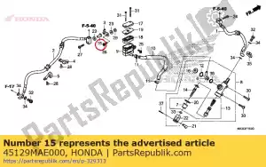 honda 45129MAE000 ko?nierz, fr. przewód hamulcowy - Dół