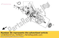Aqui você pode pedir o nenhuma descrição disponível no momento em Honda , com o número da peça 13383GC4710: