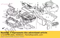 17239MFL000, Honda, plate, pgmfi unit setting honda cbr 1000 2008 2009 2010 2011 2012 2013, New