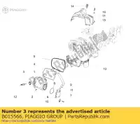 B015566, Piaggio Group, bougiekokpakking piaggio vespa fly gts super lbmca2100 lbmca220 lbmcd2100 lbmcd2200 liberty lt lx lxv primavera rp8c54100 rp8ca1100 rp8ca1200 rp8cd1100 rp8m45410 rp8m66700, rp8m68500, rp8m6692 rp8m66701, rp8m68501, rp8m66920, rp8m66111, rp8m66823,  rp8m79100 rp8m82221, rp, Novo