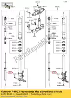 440230081, Kawasaki, horquilla-conjunto-cilindro zg1400caf kawasaki  tr 1400 2010 2011 2012 2013 2014 2015 2016 2017, Nuevo