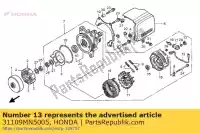 31109MN5005, Honda, kap, terminal honda gl 1500 1988 1989 1990 1991 1992 1993 1994 1995 1996 1997 1998 1999 2000 2001 2002, Nieuw