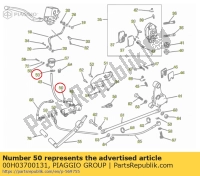 00H03700131, Aprilia, collier de serrage, Nouveau