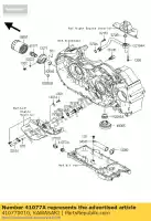 410770010, Kawasaki, Adaptateur kawasaki vn classic h  a g vulcan lt j limited d e f vn2000 2000 , Nouveau