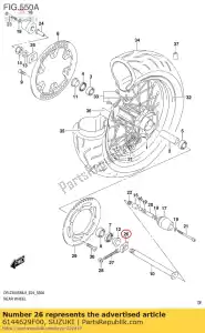 suzuki 6144629F00 regolatore, catena, - Il fondo