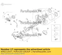 AP8212937, Piaggio Group, Câblage de feu arrière harn. aprilia  sr zd4te 50 1997 1998 1999 2000 2001 2002 2003 2004 2005 2016 2017 2018 2019, Nouveau