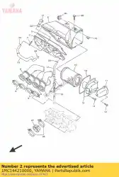 Tutaj możesz zamówić obudowa, filtr powietrza 2 od Yamaha , z numerem części 1MC144210000: