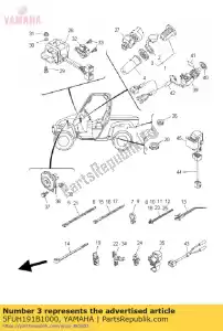 yamaha 5FUH191B1000 moer - Onderkant