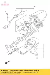 Qui puoi ordinare ammortizzatore da Yamaha , con numero parte 20S847530000: