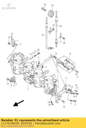 Qui puoi ordinare cavo, valvola exh da Suzuki , con numero parte 1127618G00: