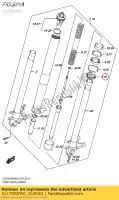 5117302FA0, Suzuki, sigillo, polvere suzuki gsr  u gsx hayabusa r ru1 dl vstrom a ru2z ua ru2 se ruz rz tl s tl1000r gsx1300r r1000 gsx1300rz gsr600 gsr600a dl1000a v strom s1000a dl1000xa gsxs1000az gsxs1000a gsxs1000fa 600 1300 1000 , Nuovo