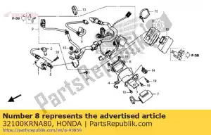 honda 32100KRNA80 harness, wire - Bottom side