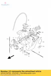 suzuki 4454236F00 poduszka, ta paliwo - Dół