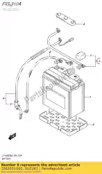 Ici, vous pouvez commander le fil, batterie pl auprès de Suzuki , avec le numéro de pièce 3382031G00: