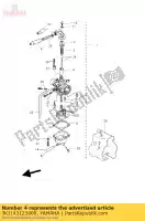 3KJ143123000, Yamaha, válvula, acelerador 1 yamaha cs cw ew 50 2005 2006 2007 2008 2009 2010, Nuevo