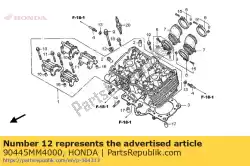 Aqui você pode pedir o arruela, 9mm em Honda , com o número da peça 90445MM4000: