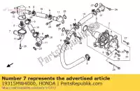 19315MW4000, Honda, cubierta, termo honda rvf  r rvf750r 750 , Nuevo