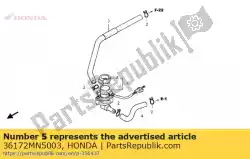 Qui puoi ordinare sospensione, elettrovalvola da Honda , con numero parte 36172MN5003: