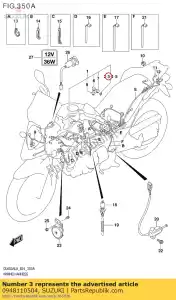 Suzuki 0948110504 fusibile - Il fondo